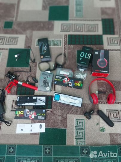 Беспроводные наушники часы все новые