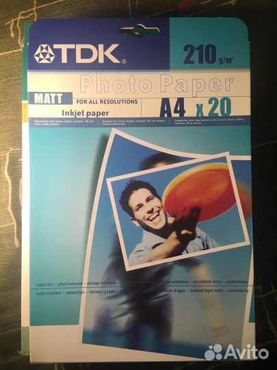 Фотобумага Lomond, TDK, Agfa