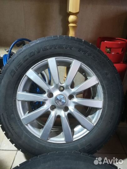 Колёса R16 зимние шипованные