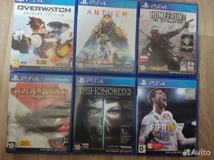 Игры для приставок ps4