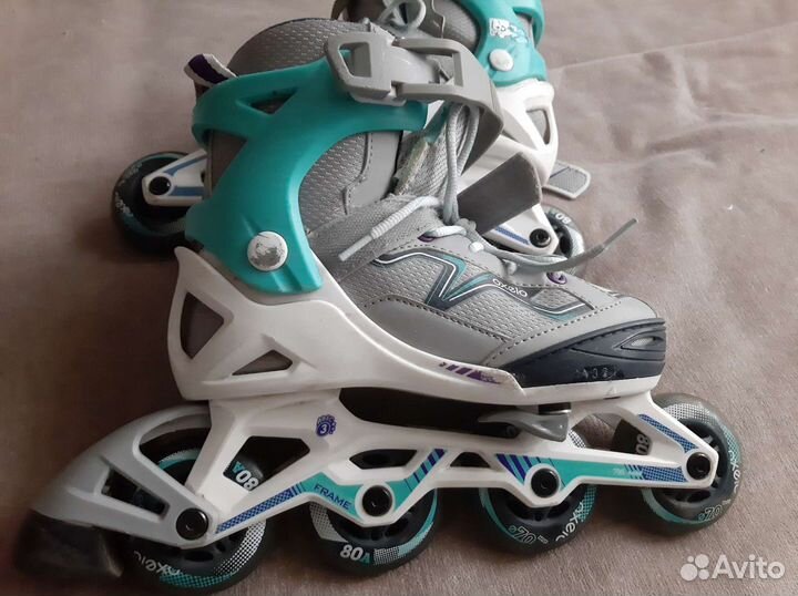 Детские ролики и защита 32-35