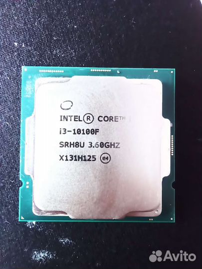 Процессор intel core i3 10100f