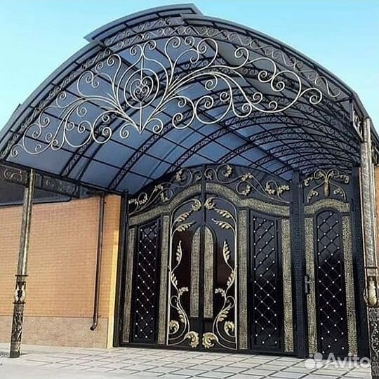 Кованные ворота