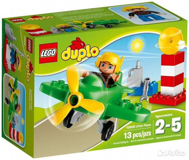 Lego Duplo Маленький самолёт 10808 новый