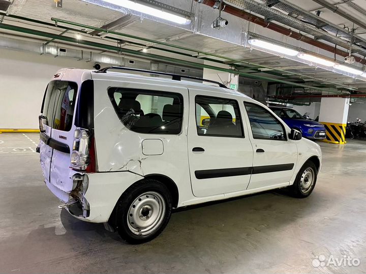 LADA Largus 1.6 МТ, 2019, битый, 72 330 км