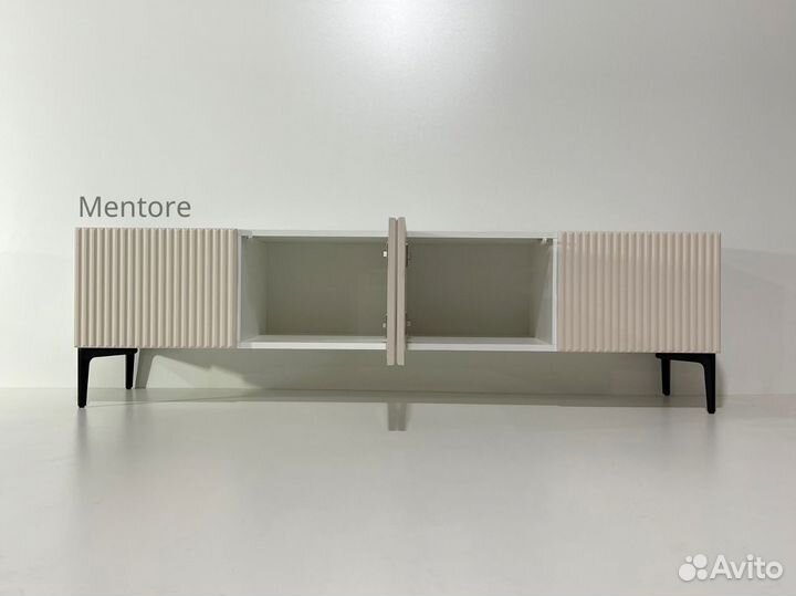 Тумба тв Bravo с фрезеровкой (конструктор)