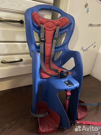 Детское велокресло заднее