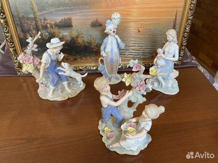 Фарфоровые статуэтки