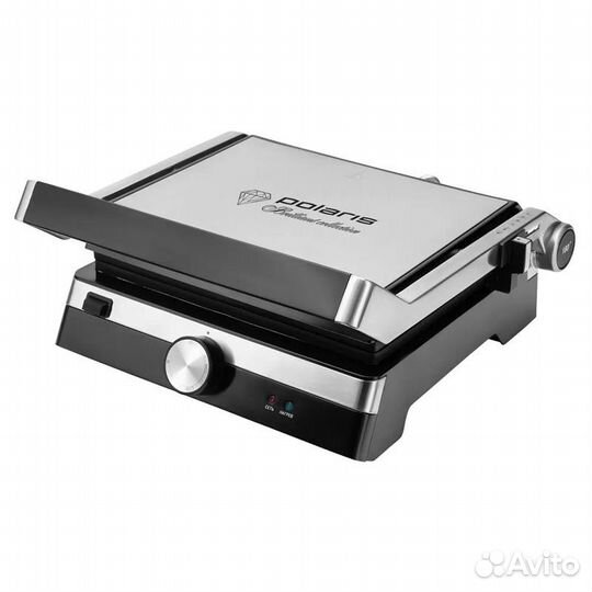 Гриль электрический Polaris PGP 1902, Серебристый