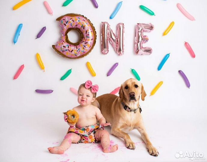 Шар sweet one на 1 годик день рождения