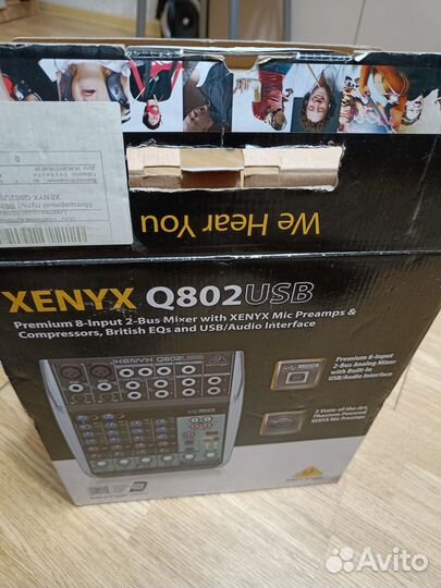 Behringer xenyx q802usb