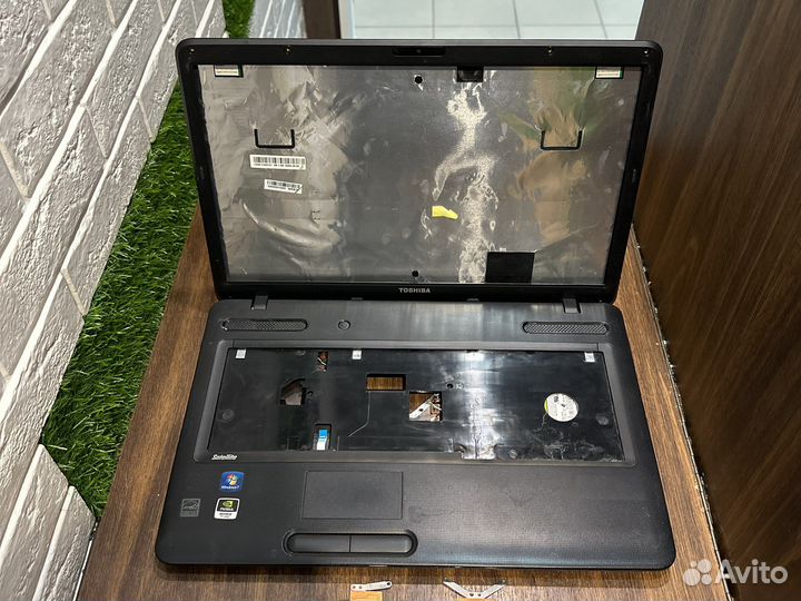 Toshiba c670 черный, в разбор