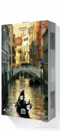 Газовый проточный водонагреватель oasis tg20