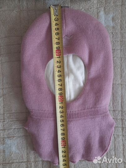 Шапка шлем 50-52 девочке