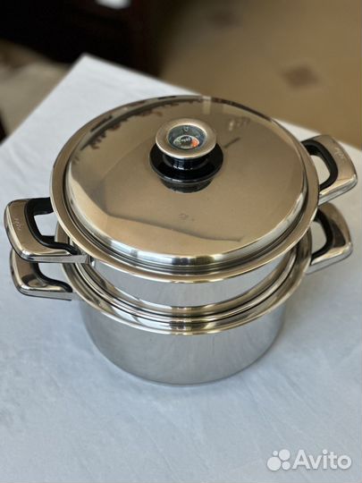 Кастрюля с пароваркой Zepter 5 литров