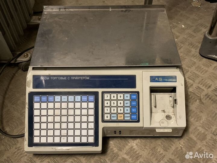 Весы с печатью этикеток Cas Lp 15R (vs 1.6)