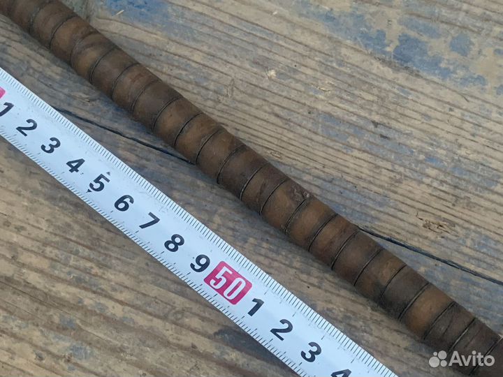 Трость для ходьбы самодельная СССР бронза