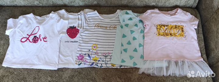 Детские вещи на девочку пакетом 80-86р