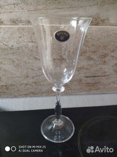 Фужеры высокие Богемия