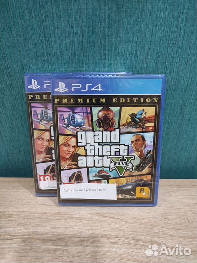 Игра для PlayStation 4 GTA 5 (PS4) На диске. Новая
