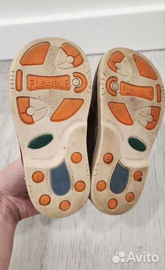 Кожаные ботинки orsetto 22 для мальчика