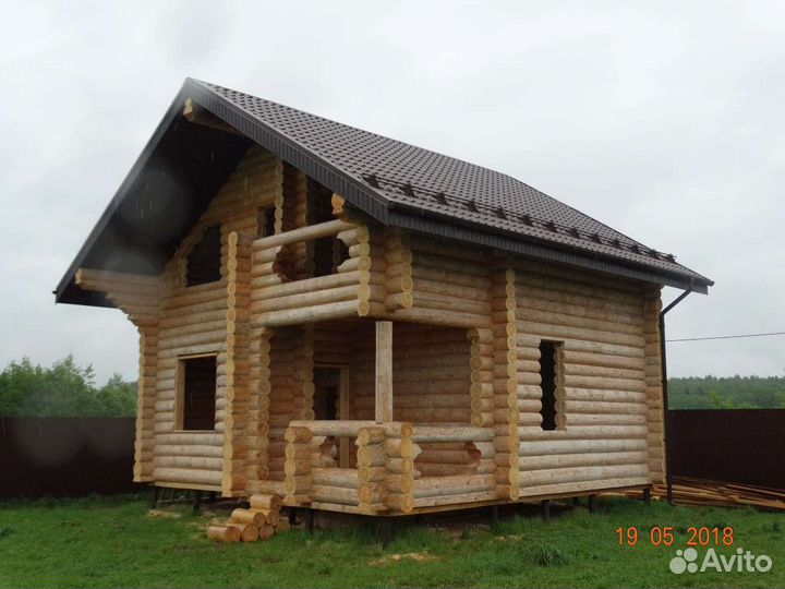 Строительство домов из бревна