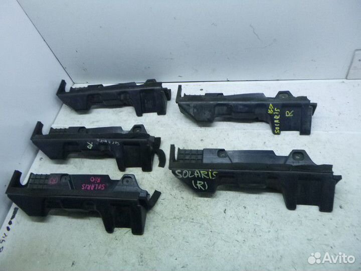 Дефлектор радиатора правый hyundai solaris 2010