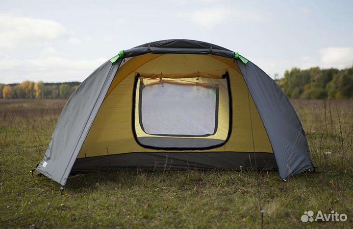 Палатка урал 4 места дюралевый каркас новая