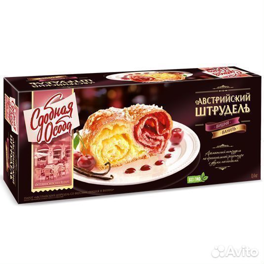 Опт - Пирог Сдобная Особа Австрийский штрудель Ви