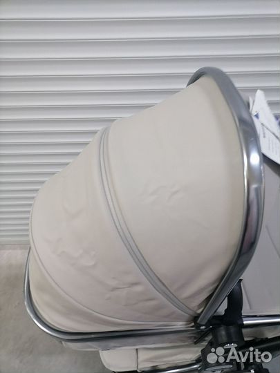 Коляска трансформер 2в1/3в1 Luxmom 608 кожа