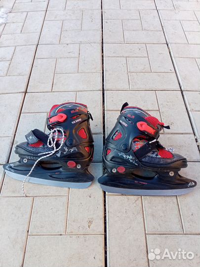Коньки детские раздвижные
