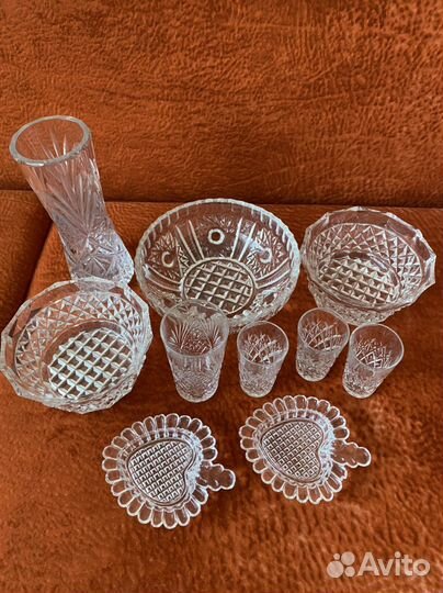 Хрустальные вазы