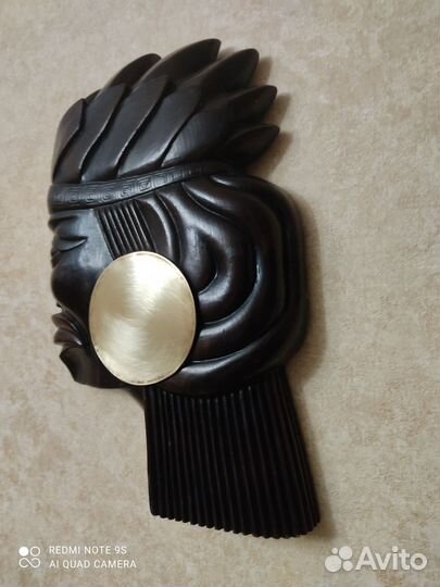 Деревянное панно на стену Индеец