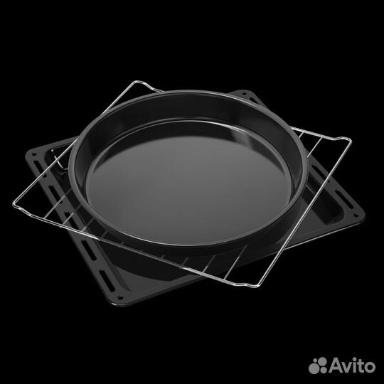 Мини-печь Maunfeld, красная