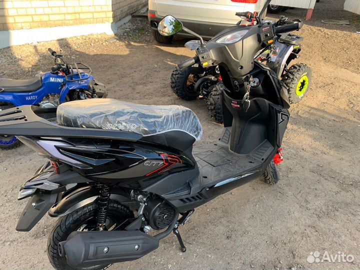 Новый скутер vento city 2023 150 куб black edition