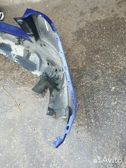 Задний бампер на Nissan Qashqai j11