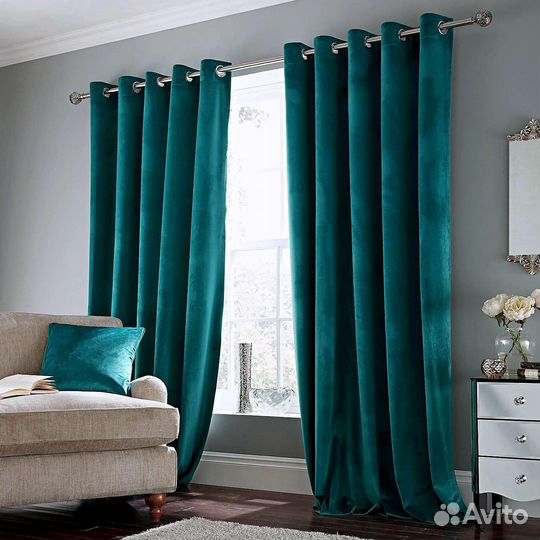 Бархатные шторы