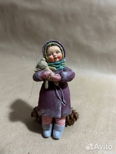 Ватная игрушка