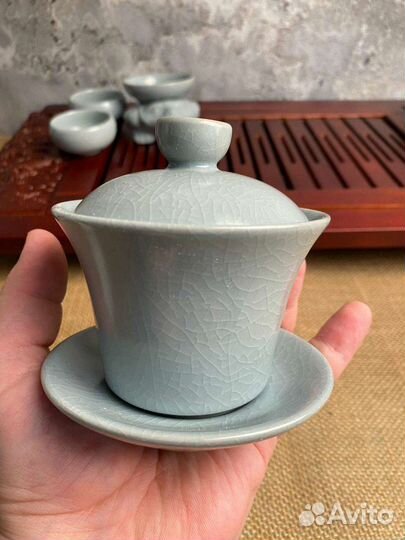 Китайский сервиз Жу Яо для чайной церемонии 13