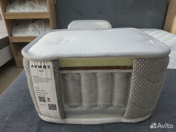 Матрас 90х200 см Sanvi (двухсторонний)