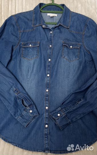 Джинсовая рубашка