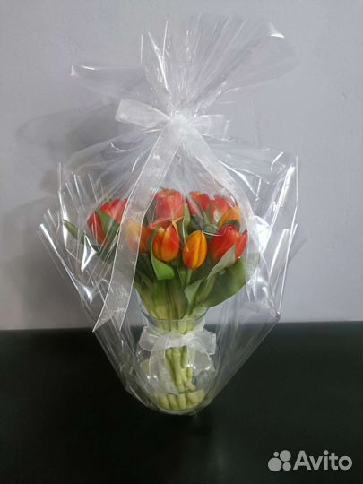 Искусственные цветы тюльпаны