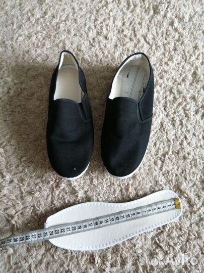 Слипоны, новые, 24см по стельке