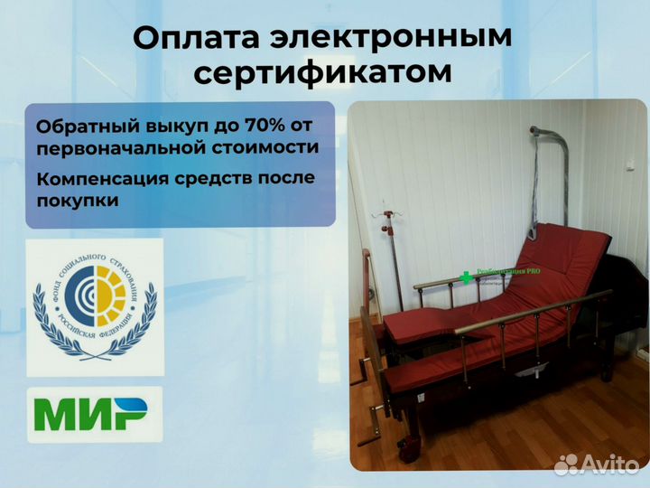 Медицинская кровать