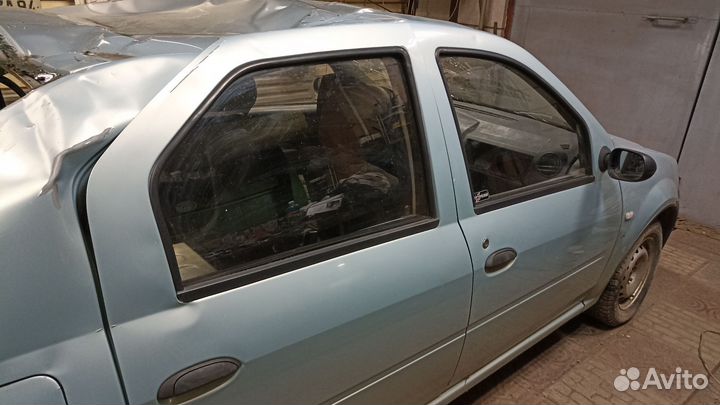 Renault Logan 1.4 МТ, 2008, битый, 370 000 км