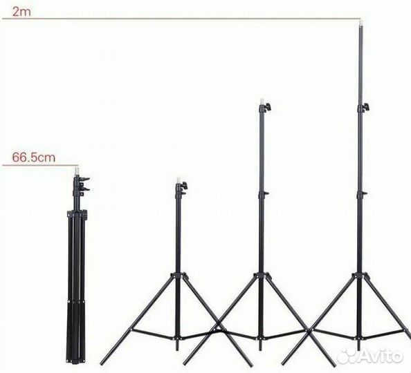 Стойка тренога штатив универсальный легкий до 1,2м
