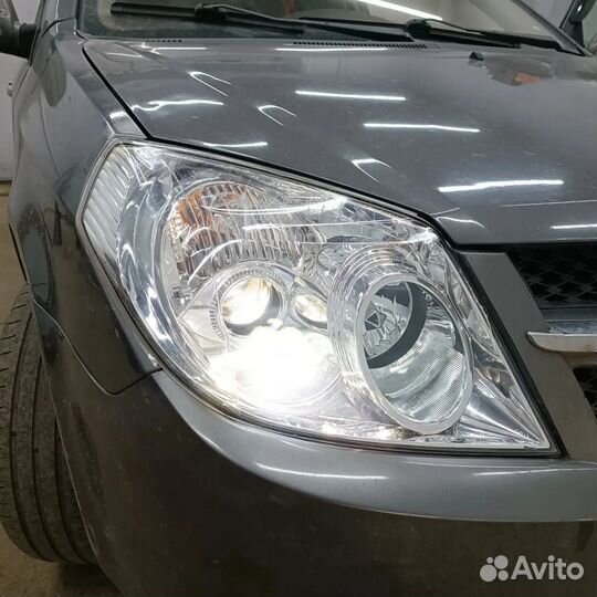 Установка Bi-led линз