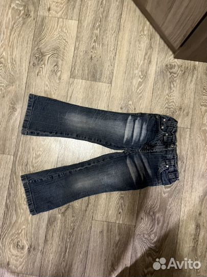 Джинсы детские, флисовая кофта с капюшоном