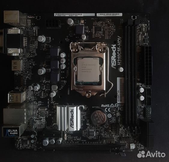 Материнская плата с процессором Intel