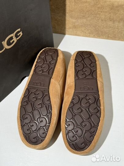 Мокасины зимние UGG Mens Ascot Chestnut